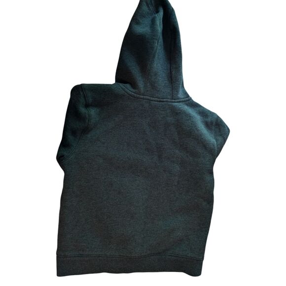 Boys Dark Gray Carhartt Hoodie, Size 6 - Picture 2 of 4